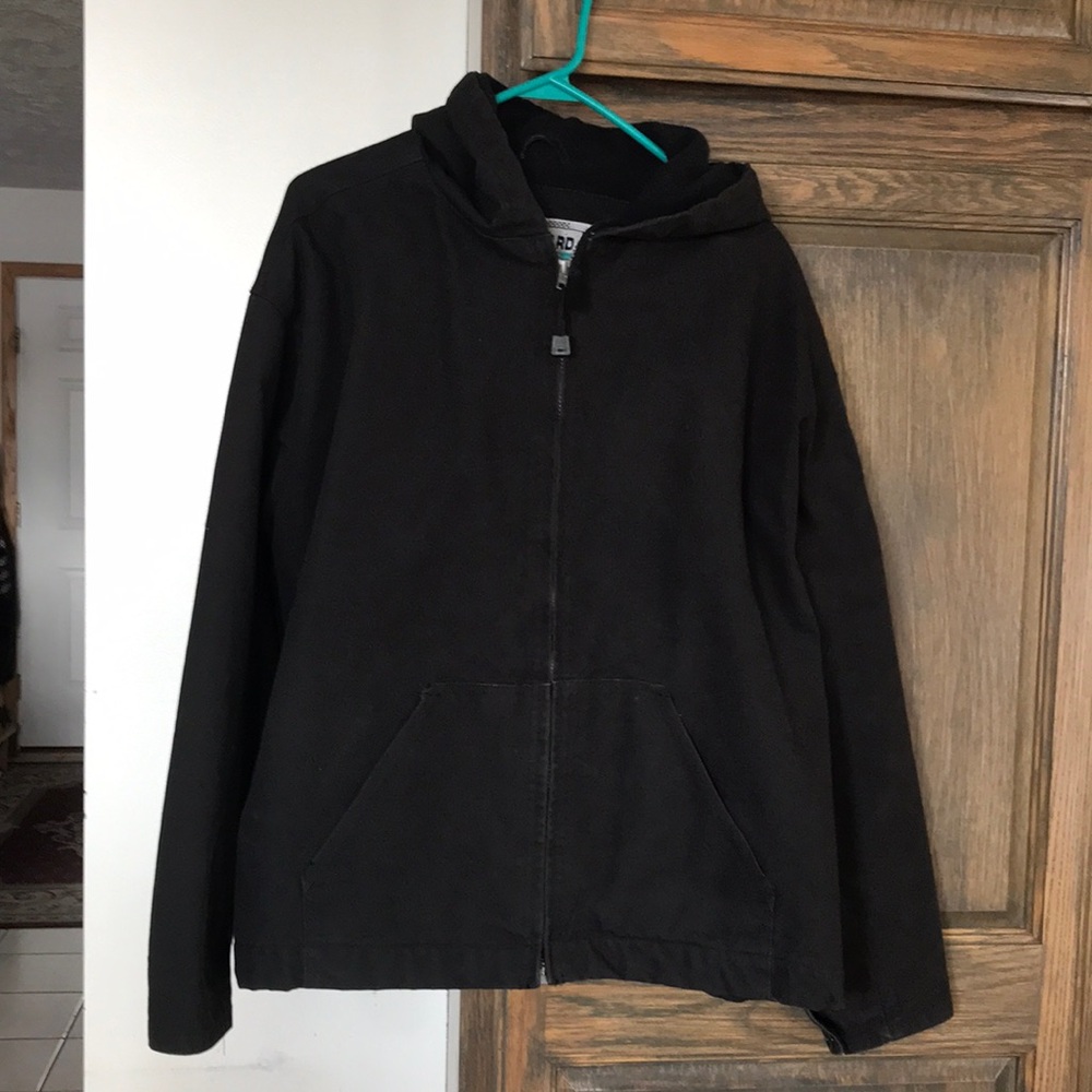 Steelguard Men’s XL  work coat. Black.